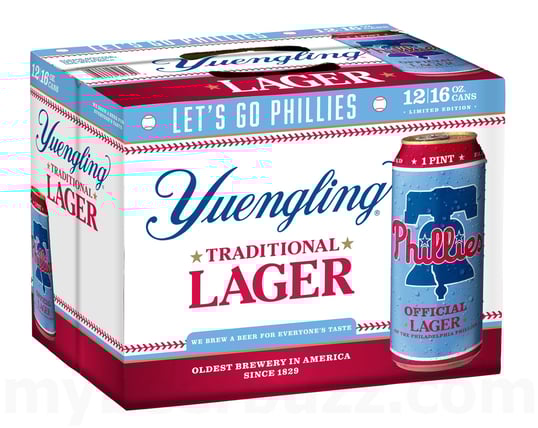 Yuengling Unveils New Phillies Powder Blue Lager Cans, Celebrates Ongoing Partnership with Aaron Nola