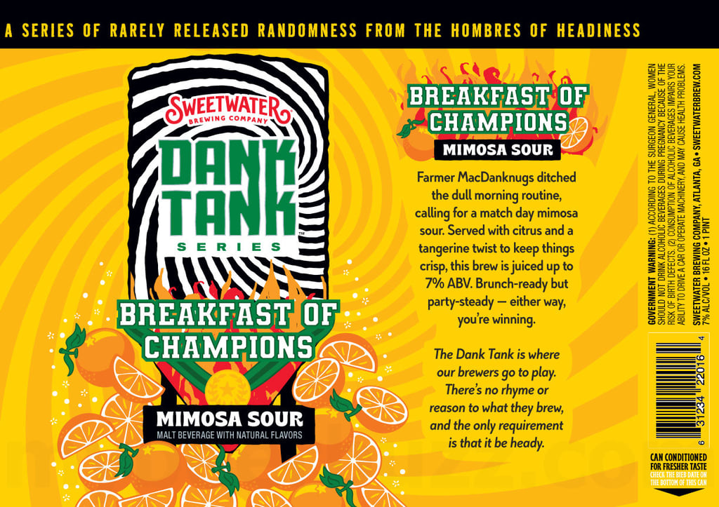 SweetWater Breakfast Of Champions Coming To Dank Tank Series