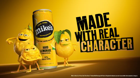 Mike's Hard Lemonade Celebrates Real Character with New Campaign and Launch of Mike's Dirty Lemonade
