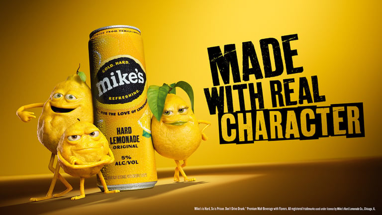 Mike's Hard Lemonade Celebrates Real Character with New Campaign and Launch of Mike's Dirty Lemonade