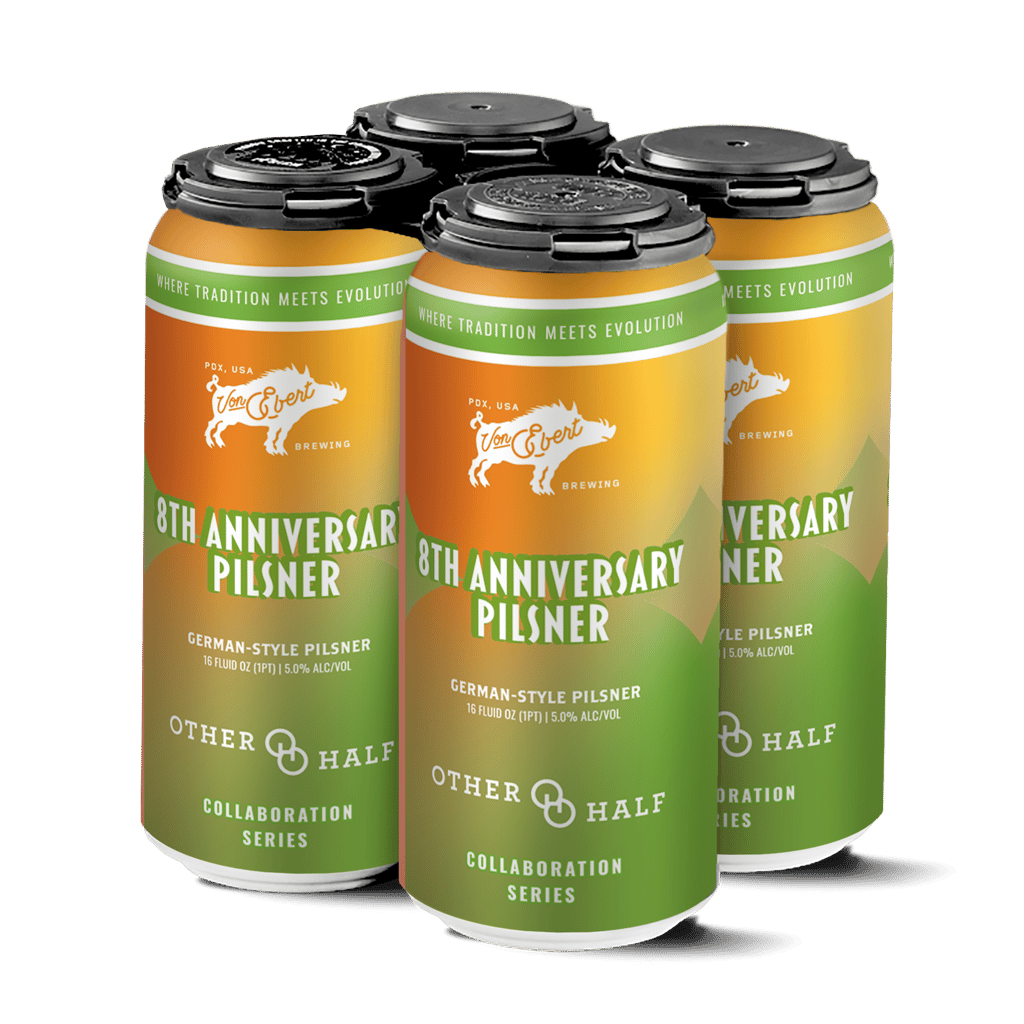 Von Ebert Brewing Releases Collaborations with Other Half Brewing Company for 8th Anniversary