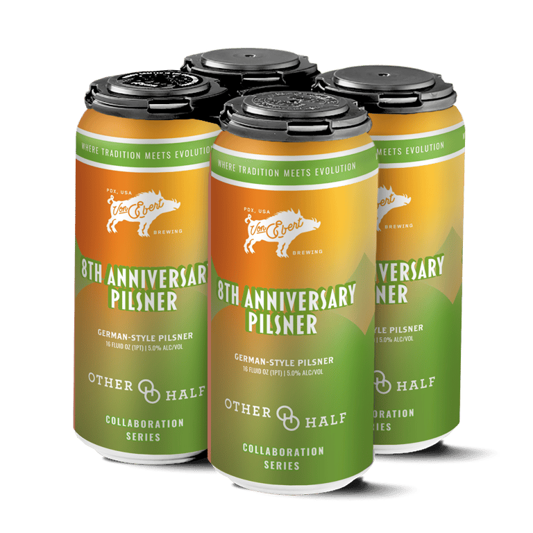 Von Ebert Brewing Releases Collaborations with Other Half Brewing Company for 8th Anniversary