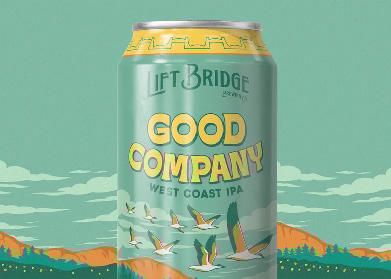 A Modern West Coast Style IPA from Lift Bridge Brewing Co.