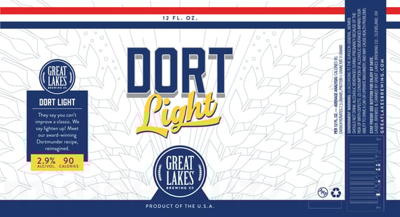 2026 Great Lakes Dort Light 12-oz Cans
