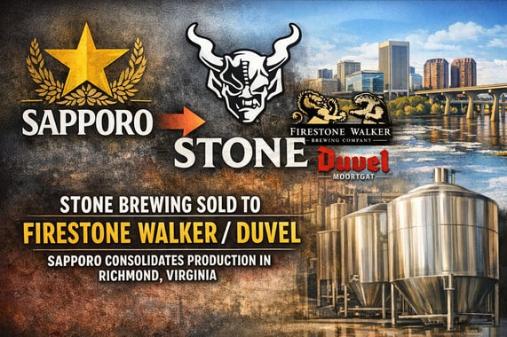 apporo to Sell Stone Brewing Brand to Firestone Walker / Duvel