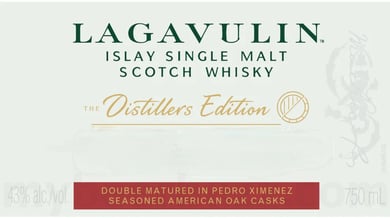 Lagavulin The Distillers Edition Double Matured In Pedro Ximenez Seasoned American Oak Casks
