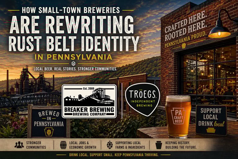 The Rise of Pennsylvania Craft Beer: A Rust Belt Reinvention Story