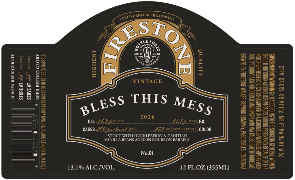 Firestone Walker & Bottle Logic Team Up For Brewmaster’s Collective Bless This Mess