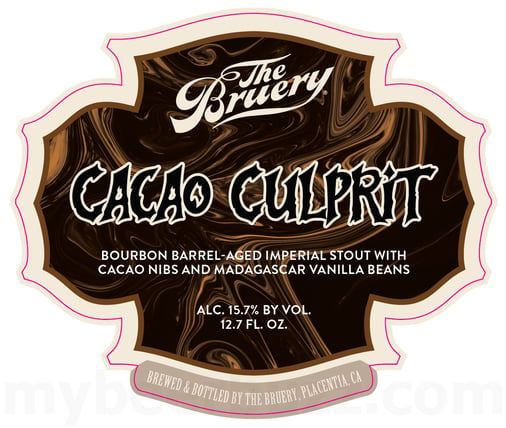 2026 The Bruery Cacao Culprit 12.7-oz Bottles