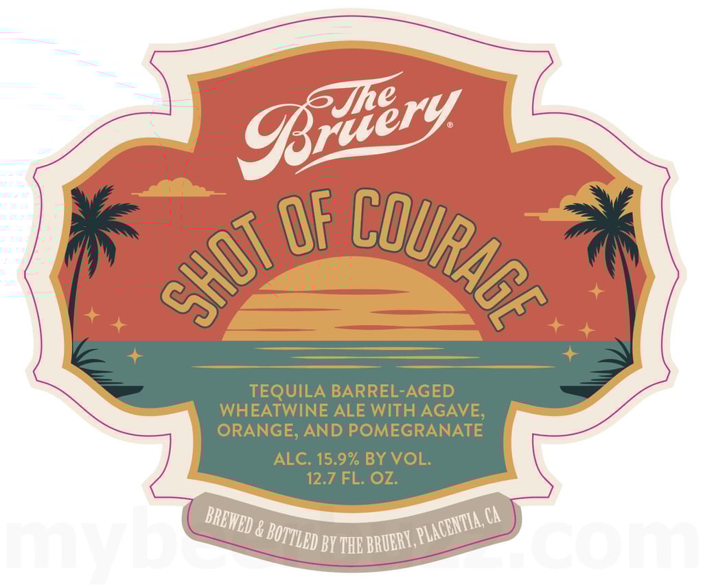 The Bruery Adding Shot Of Courage Tequila Wheatwine