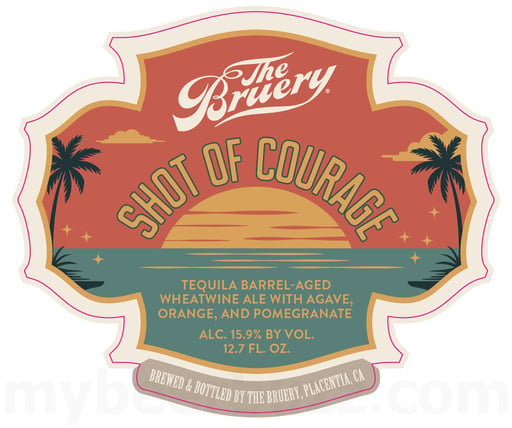 2026 The Bruery Shot Of Courage 12.7-oz Bottles