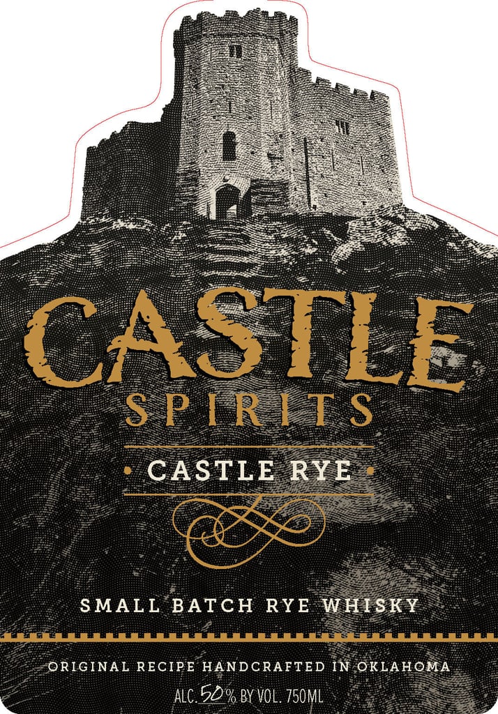 Castle Spirits Castle Rye Small Batch Rye Whiskey 750ml Bottles