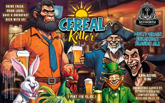 2026 Keyworth Brewing Cereal Killer 16-oz Cans