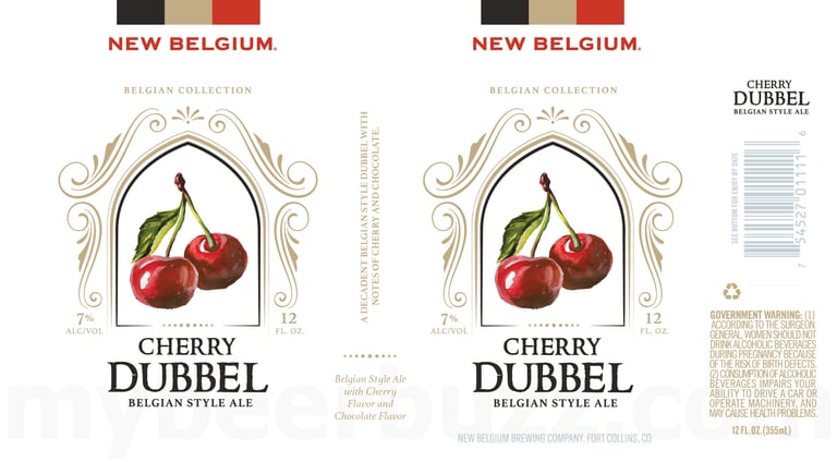 2026 New Belgium Cherry Dubbel 12-oz Cans