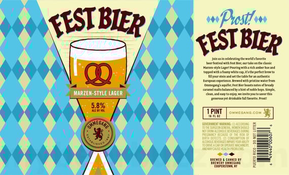 2026 Brewery Ommegang Fest Bier 16-oz Cans