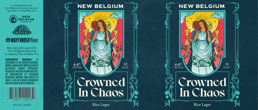 New Belgium Adding Crowned In Chaos Rice Lager Collaboration