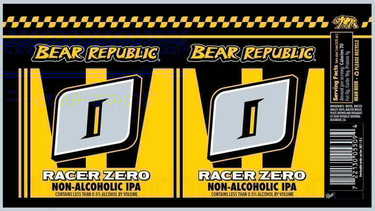 2026 Bear Republic Racer Zero 12-oz Cans