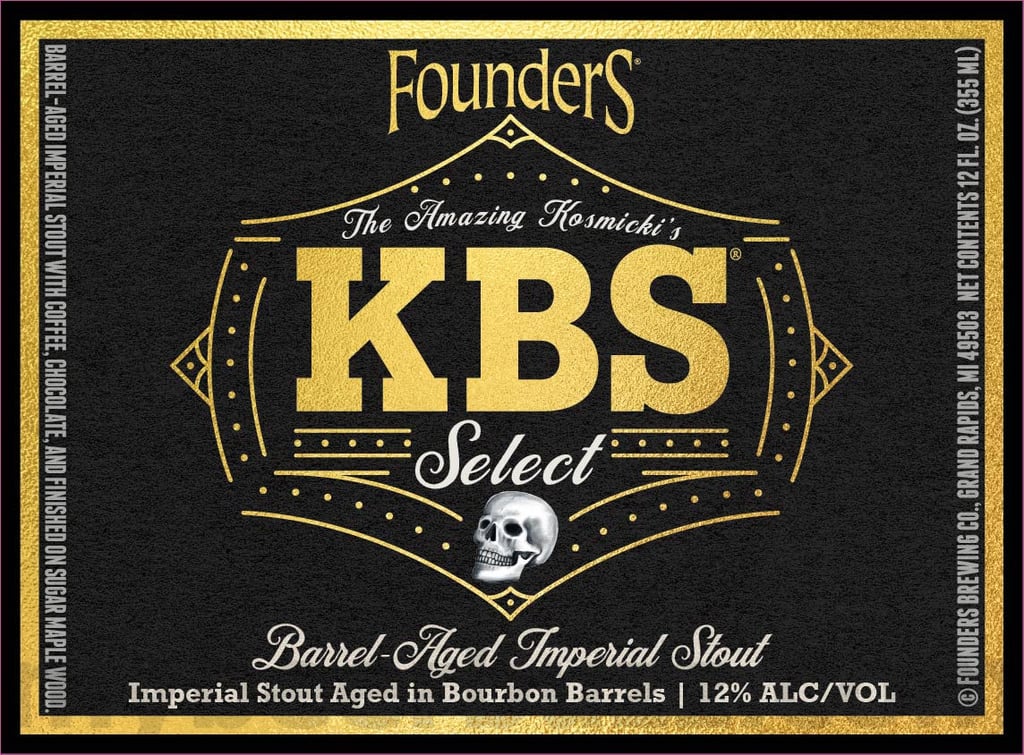 2026 Founders The Amazing Kosmicki's KBS Select 12-oz Bottles
