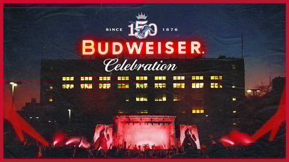 Budweiser Celebrates 150th Anniversary with Once-in-a-Lifetime Brewery Party Honoring Its American Heritage and Longstanding Legacy