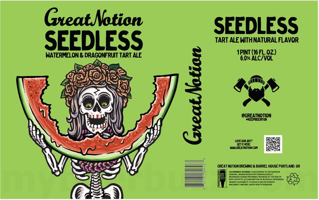 Great Notion Updating Seedless Watermelon & Dragonfruit Tart Ale