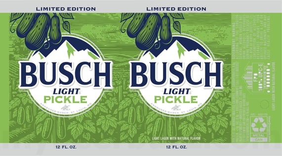 2026 Busch Light Pickle 12-oz Cans