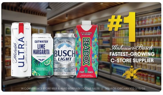 Anheuser-Busch Leading Growth in U.S. Convenience Store Channel in 2026