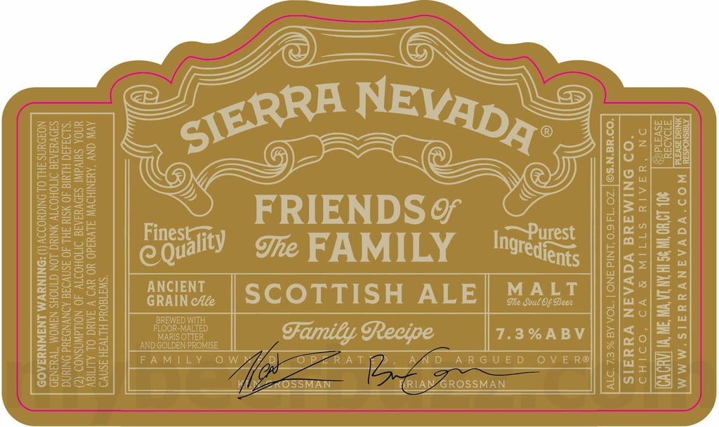 2026 Sierra Nevada Friends Of The Family Scottish Ale 16.9-oz Bottles
