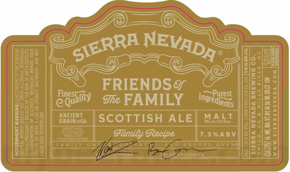2026 Sierra Nevada Friends Of The Family Scottish Ale 16.9-oz Bottles