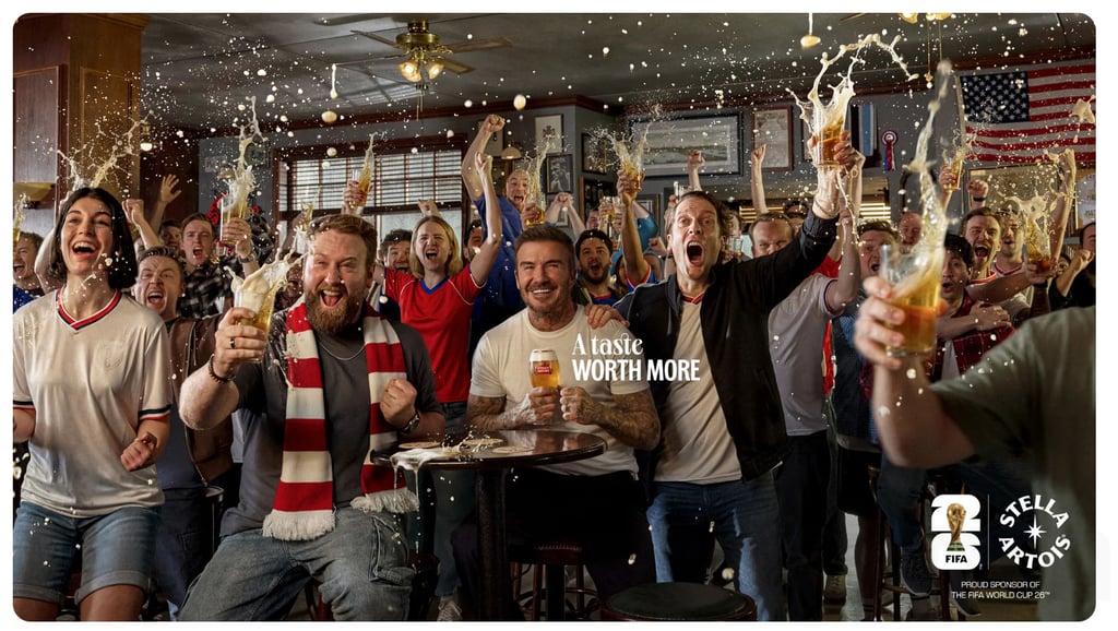David Beckham and Stella Artois Celebrate the Bar as a True Home of the FIFA World Cup 2026™ Experience
