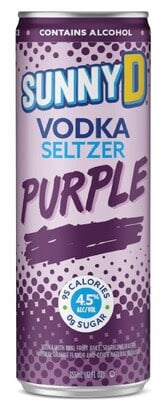 SunnyD Vodka Seltzer Brings PURPLE to Life — A Flavor 30 Years in the Making