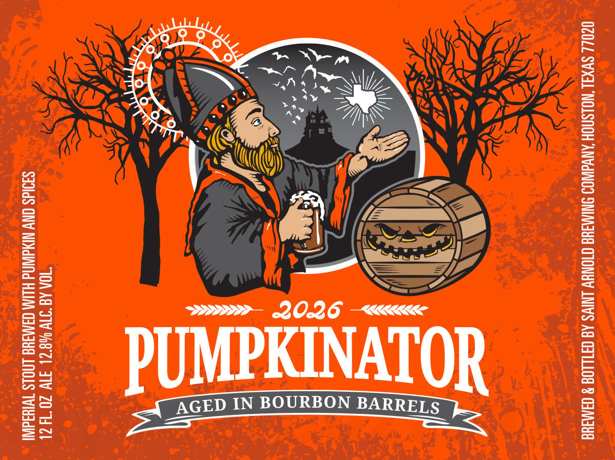 2026 Saint Arnold Bourbon Barrel Pumpkinator 12-oz Bottles
