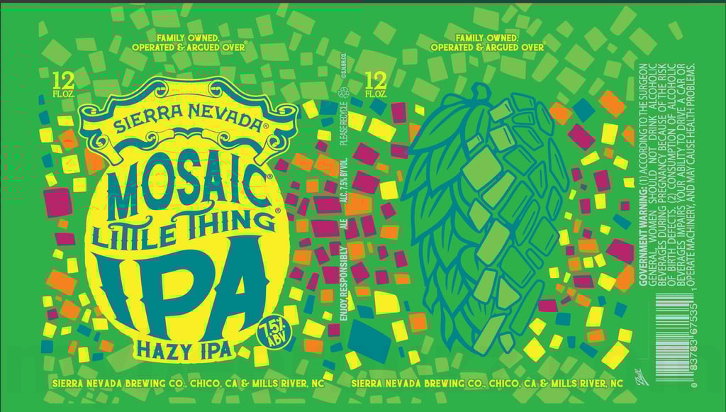 Sierra Nevada Adding Mosaic Little Thing Hazy IPA