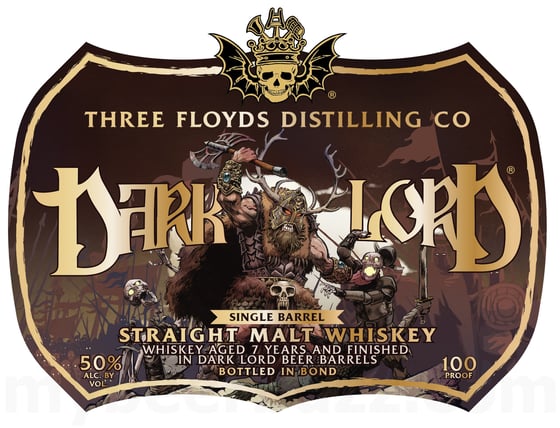 Three Floyds Distilling Dark Lord Single Barrel 7 Year Straight Malt Whiskey