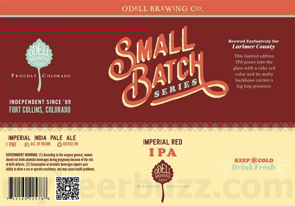 Odell Brewing Unveils Imperial Red IPA for the 2026 Small Batch Series