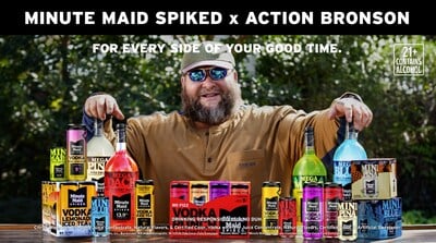 Minute Maid Spiked Partners With Action Bronson