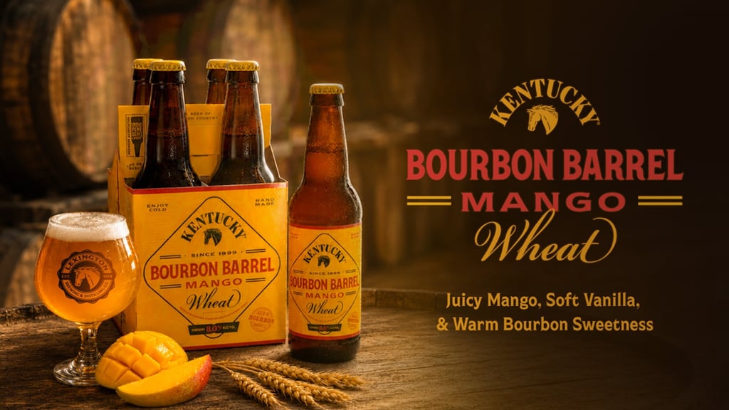 When Kentucky Bourbon Barrels Meet Tropical Paradise: Lexington Brewing Mango Wheat