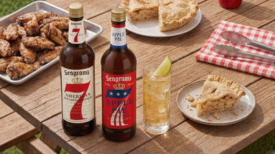 Seagram’s 7 Crown Blended Whiskey Turns Up The Taste Of Summer With New Apple Pie Flavor