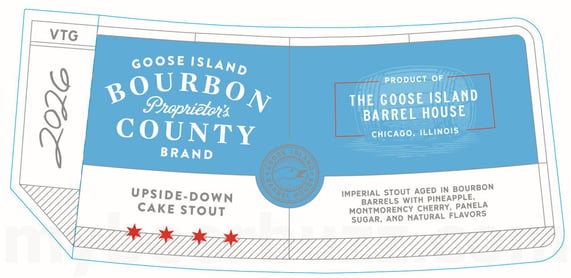 Goose Island Proprietor's Upside-Down Cake Stout 16.9-oz Bottles