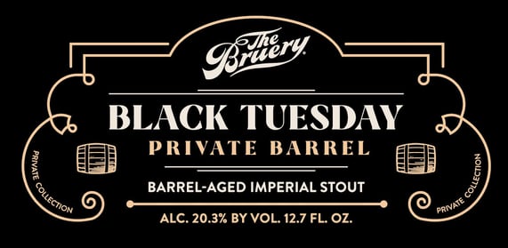 2026 The Bruery Black Tuesday Private Barrel 12.7-oz Bottles