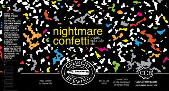 2026 Cigar City Nightmare Confetti 16-oz Cans