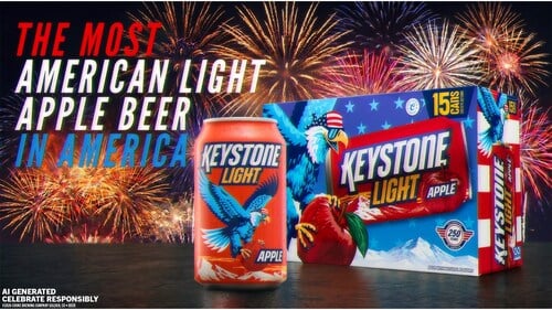 Keystone Light Apple: Yeah, We're Late to the Party. So We Brought a Better Beer