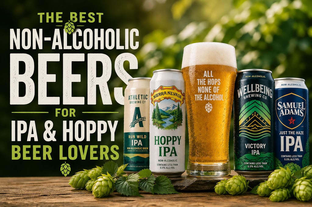 The Best Non-Alcoholic Beers For IPA & Hoppy Beer Lovers
