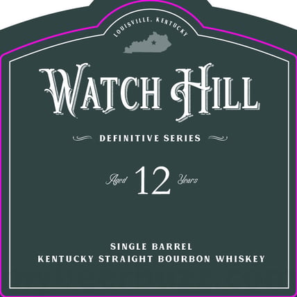 2026 Watch Hill Whiskey Definitive Series Batch 11 Single Barrel 12 Year Kentucky Straight Bourbon Whiskey 375ml Bottles