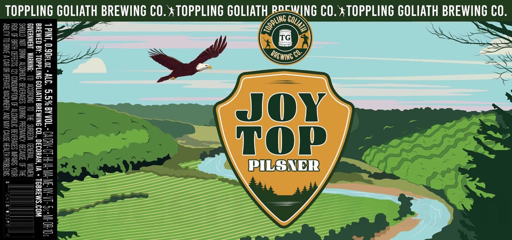 2026 Toppling Goliath Joy Top 16.9-oz Bottles