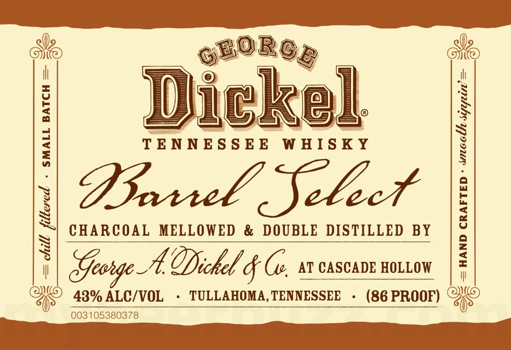 George Dickel Barrel Select Tennessee Whisky