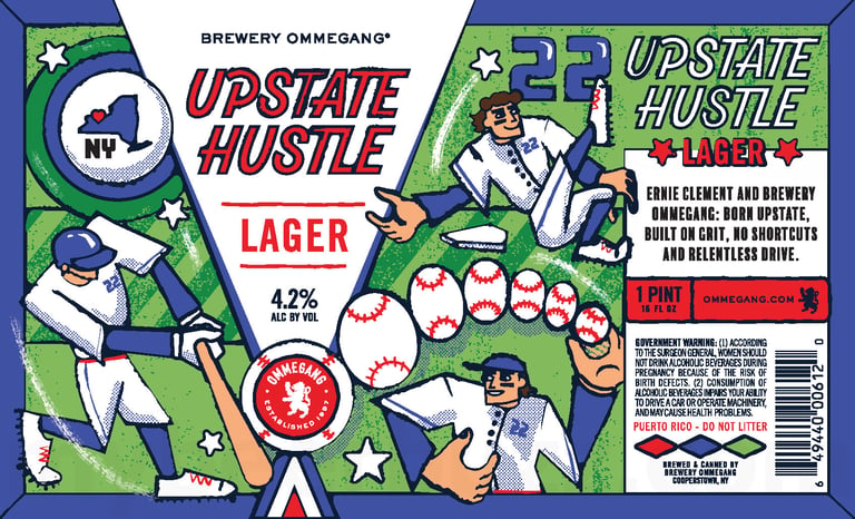 2026 Brewery Ommegang Upstate Hustle 16-oz Cans