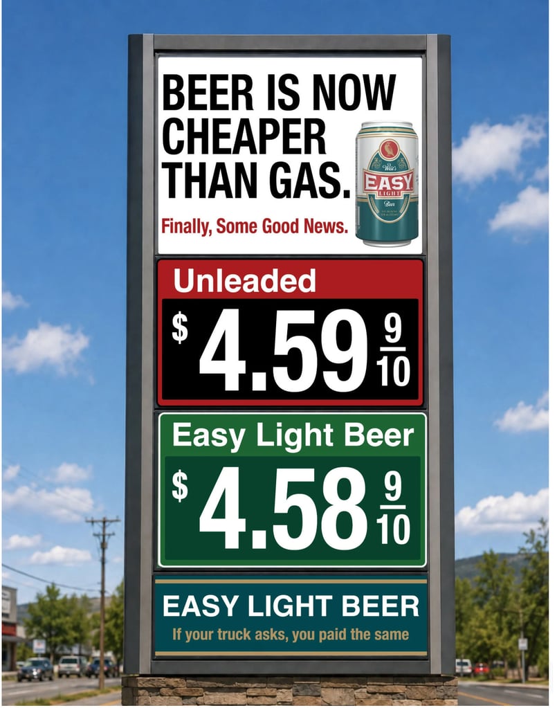 Ska Brewing: Beer Is Now Cheaper Than Gas. Finally, Some Good News.