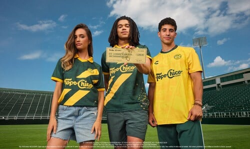 Topo Chico Hard and Soccer Apparel Company CHARLY Drop “Fútbol Fit Check Jersey” That Helps Fund Soccer Fandom This Summer