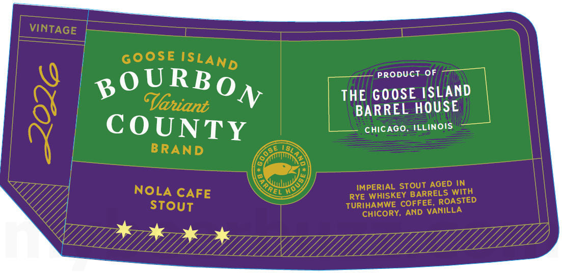 2026 Goose Island NOLA Cafe Stout 16.9-oz Bottles